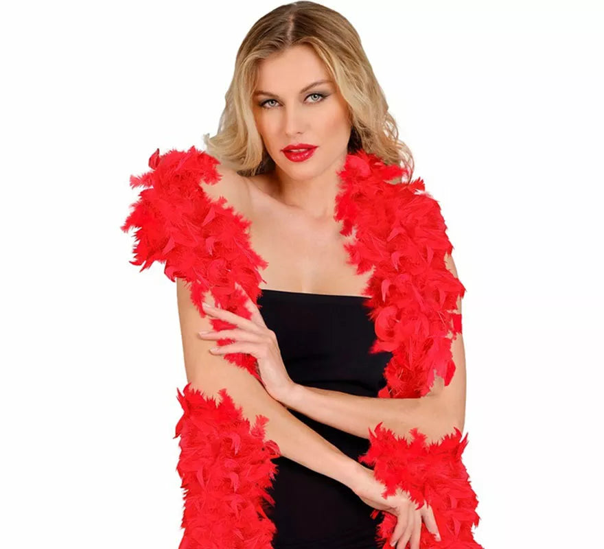 Translation missing: de.Boa de Plumas de 1,80 m y 80 g en varios colores