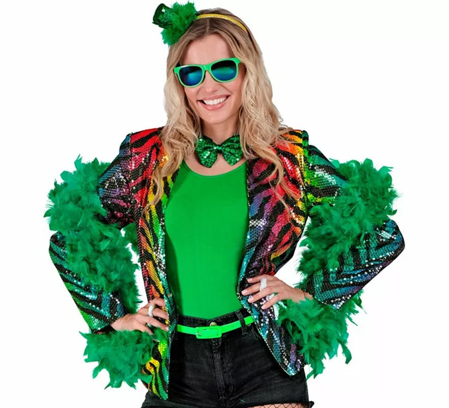 Boa de Plumas de 1,80 m y 80 g en varios colores
