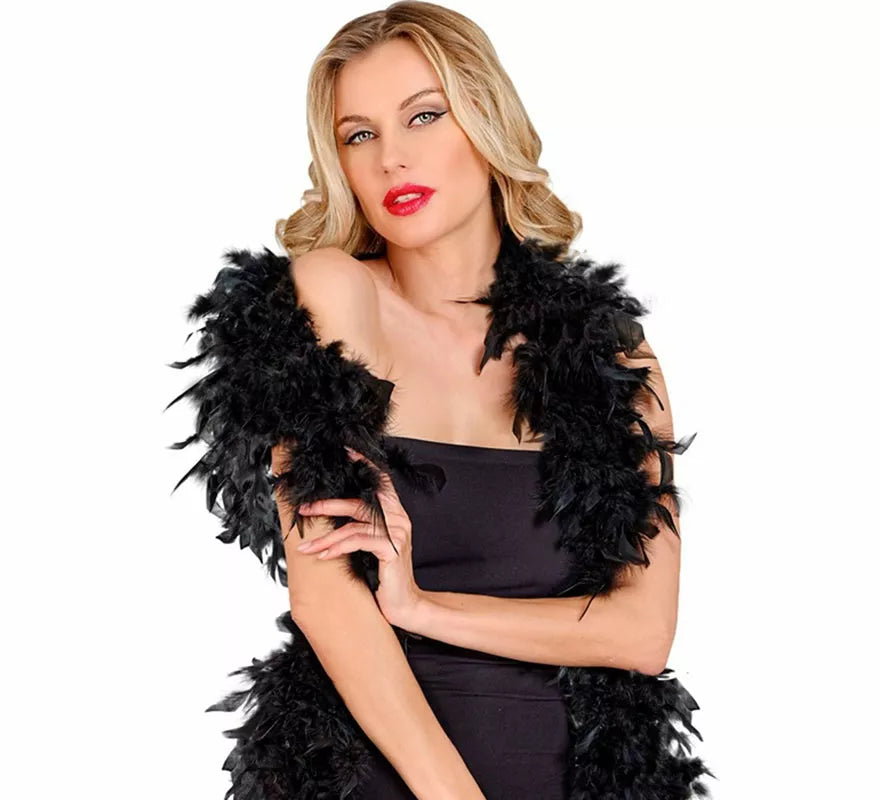 Translation missing: de.Boa de Plumas negra de 1,80 m y 50 g