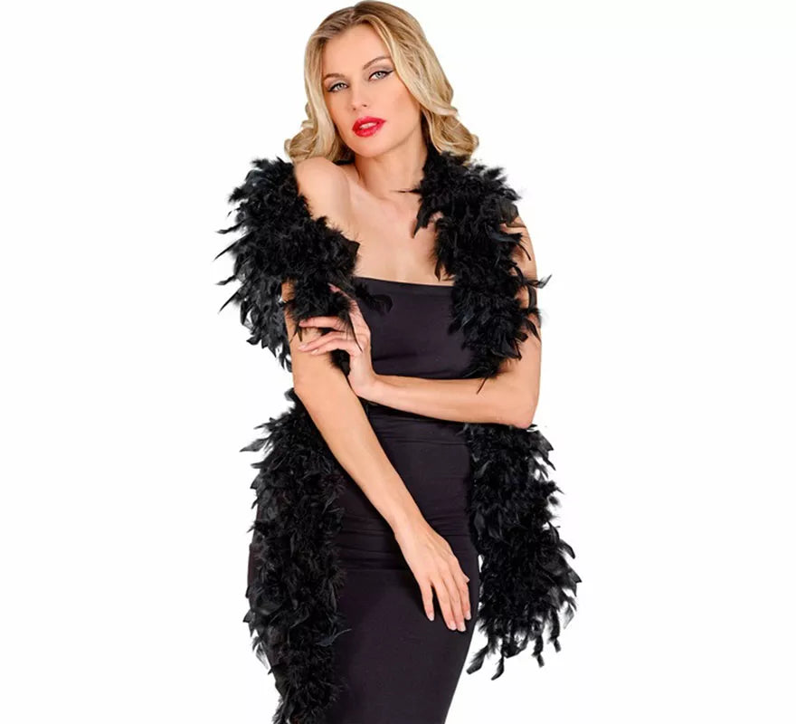 Translation missing: de.Boa de Plumas negra de 1,80 m y 50 g