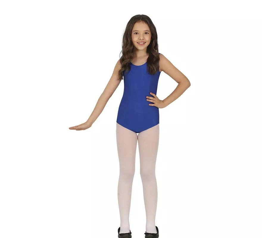 Translation missing: de.Body o Maillot Azul sin mangas para niños