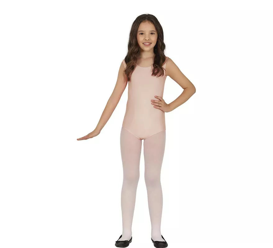 Translation missing: de.Body o Maillot Beige sin mangas para niños