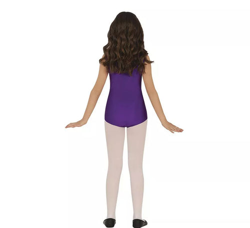 Body o Maillot Lila sin mangas para niños