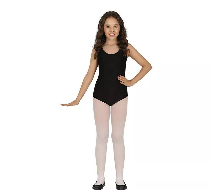 Translation missing: de.Body o Maillot Negro sin mangas para niños