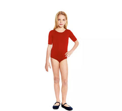 Roter Kurzarm -Body oder Jersey für Mädchen