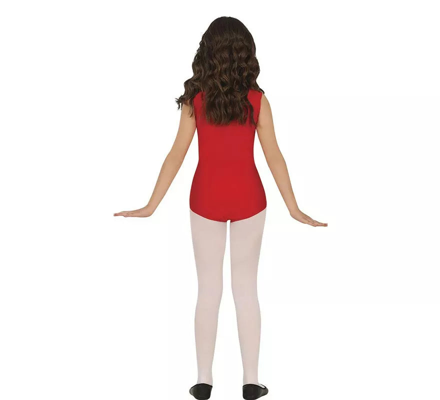 Translation missing: de.Body o Maillot Rojo sin mangas para niños