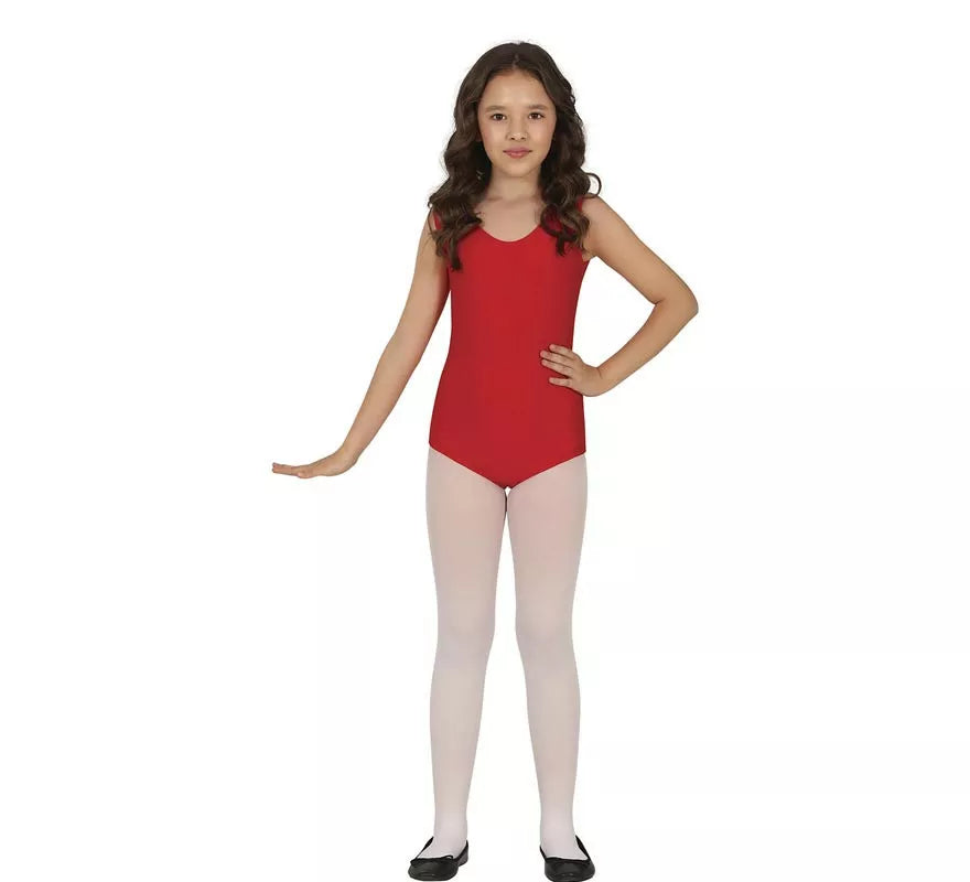 Translation missing: de.Body o Maillot Rojo sin mangas para niños