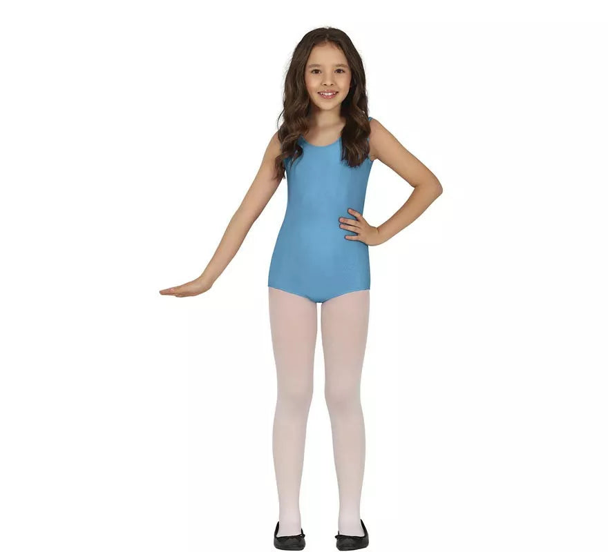 Translation missing: de.Body o Maillot Turquesa sin mangas para niños