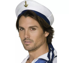 Grumete Sailor Beret mit goldenem Anker