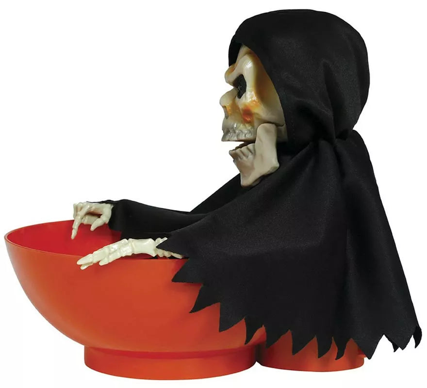 Bol con Esqueleto con Luz, Sonido y Movimiento 24x23 cm