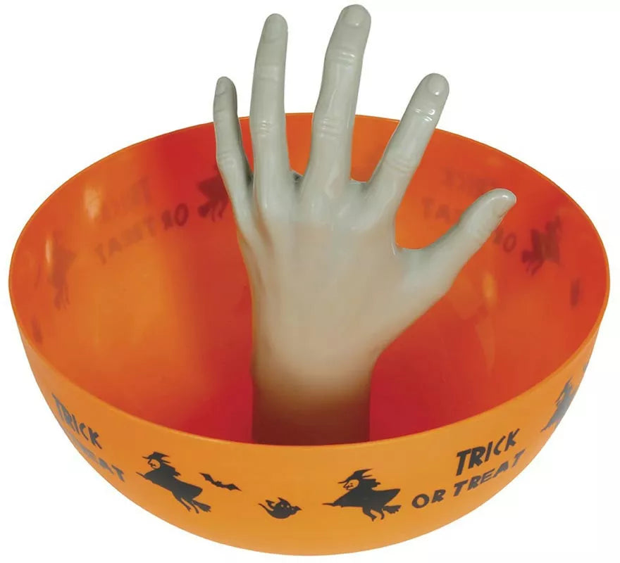 Translation missing: de.Bol naranja con Mano 25 cm