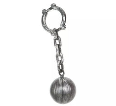 Gefängnisball mit Kette 56 cm