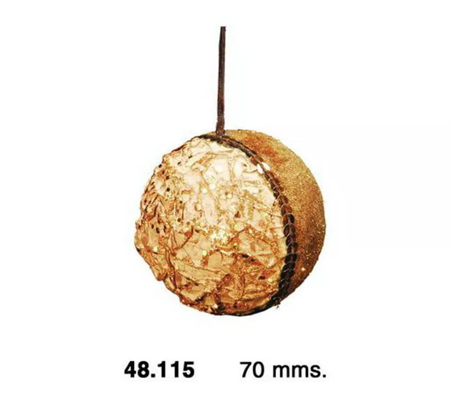Translation missing: de.Bola dorada de 70 mm