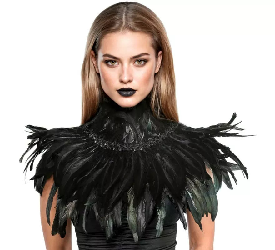 Bolero Pluma negro