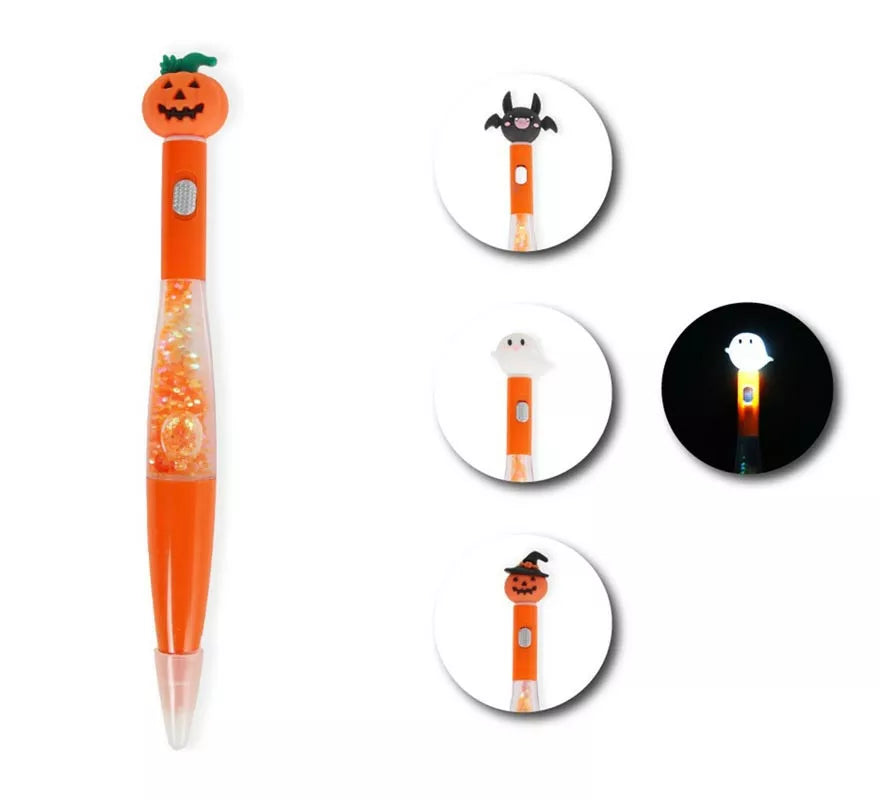 Translation missing: de.Bolígrafo de Halloween en modelos surtidos con luz de 17,5 cm