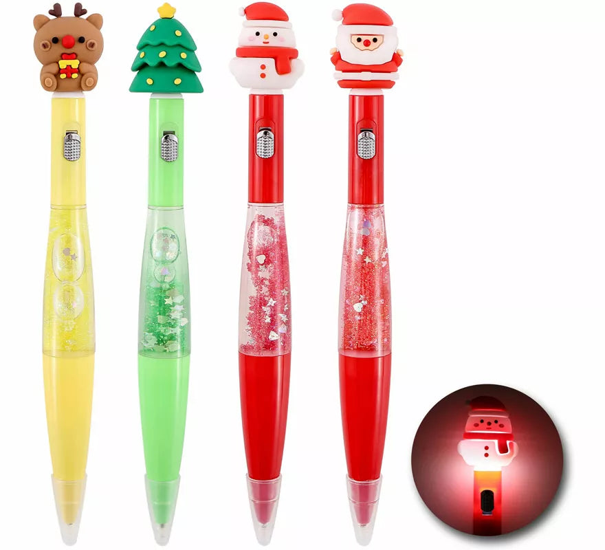 Bolígrafo de Navidad con Luz modelos surtidos