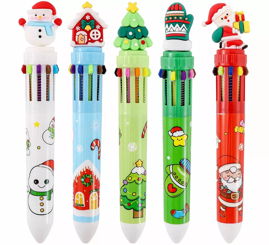 Translation missing: de.Bolígrafo de Navidad Multicolor modelos surtidos