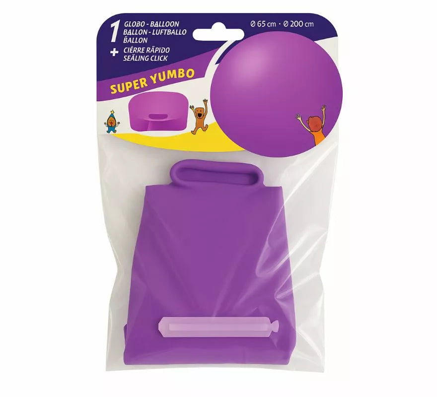 Translation missing: de.Bolsa 1 Globo 65 cm Ø SUPER YUMBO + CIERRE RÁPIDO