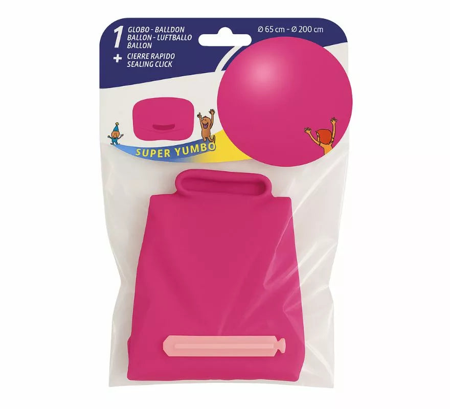 Translation missing: de.Bolsa 1 Globo 65 cm Ø SUPER YUMBO + CIERRE RÁPIDO