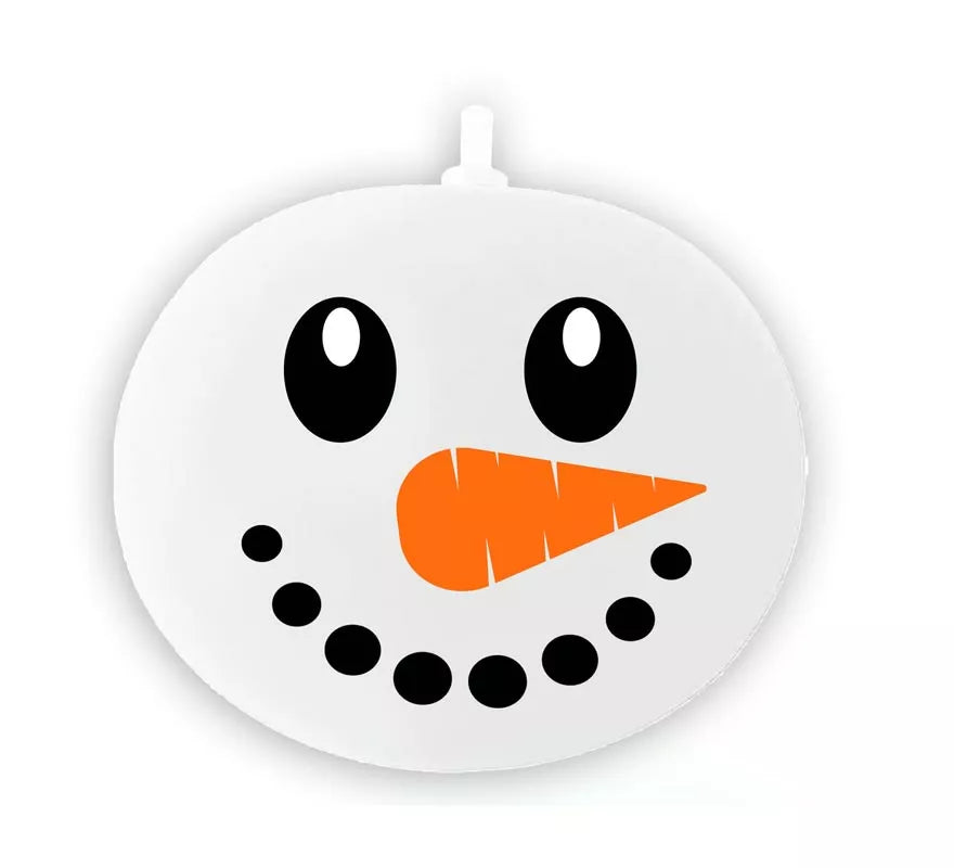 Translation missing: de.Bolsa 5 Globos Muñeco Nieve con Luz