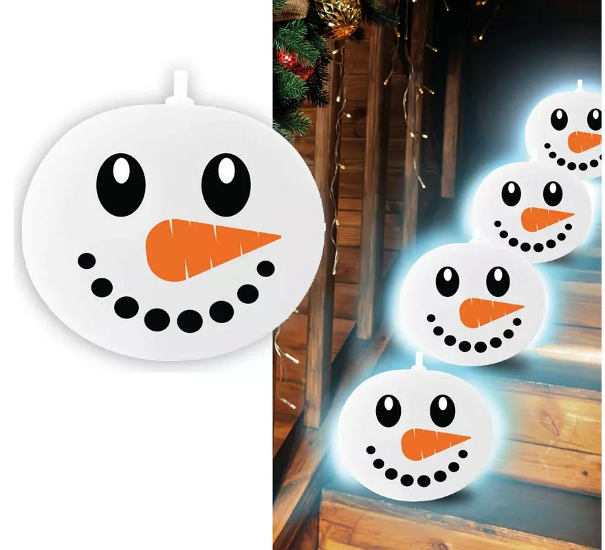 Translation missing: de.Bolsa 5 Globos Muñeco Nieve con Luz