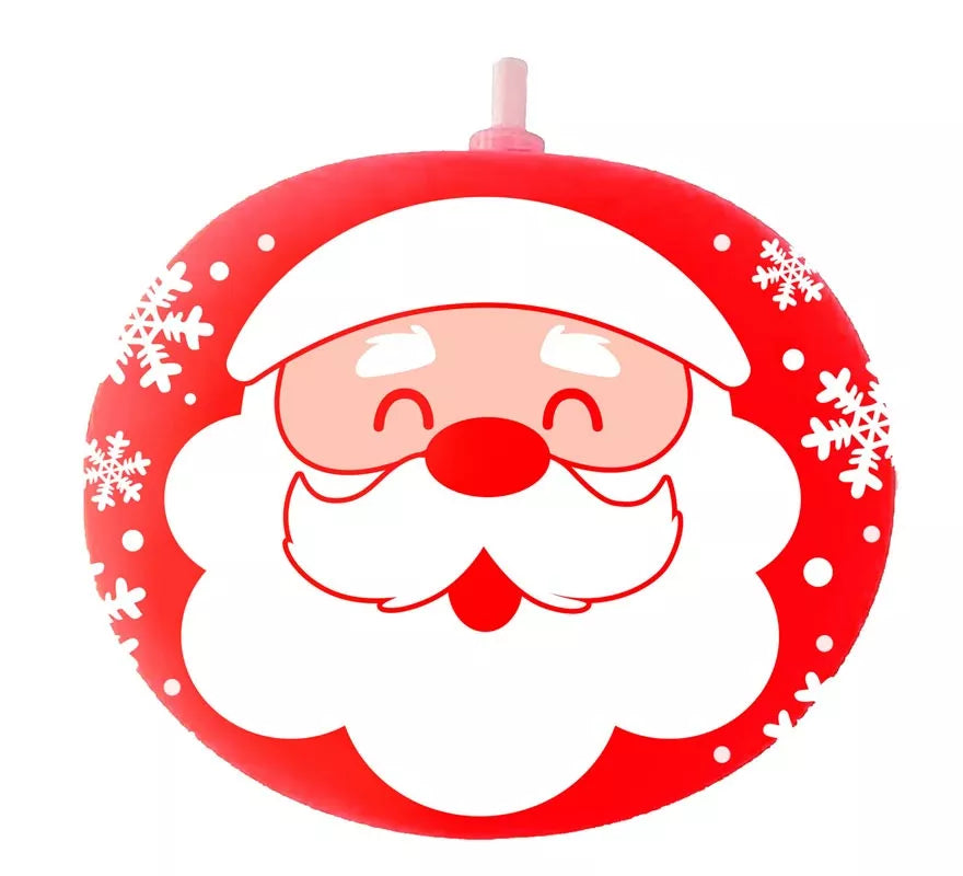 Translation missing: de.Bolsa 5 Globos Santa Claus con Luz