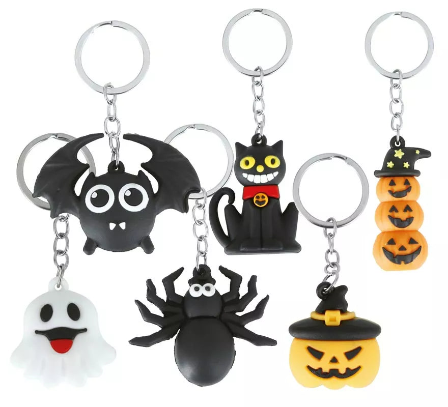 Translation missing: de.Bolsa 6 Llaveros Halloween de 4.5 cm