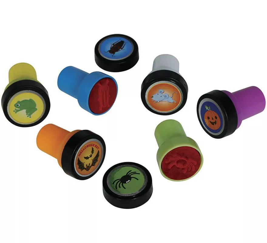 Bolsa 6 Sellos Halloween 4 cm