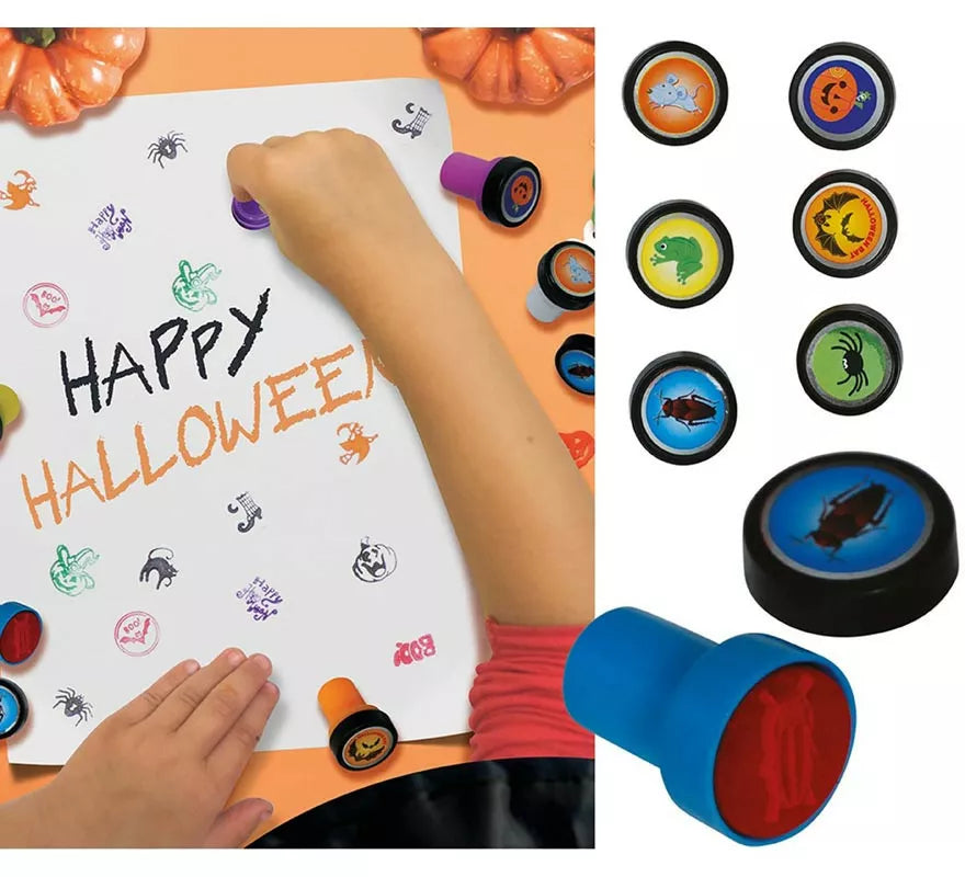Translation missing: de.Bolsa 6 Sellos Halloween 4 cm