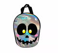 Bolsa Calavera Metalizada de 36x28 cm
