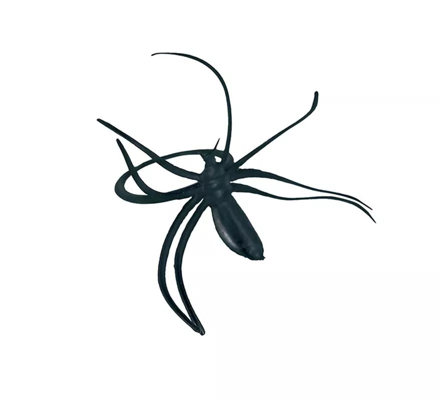 Bolsa con 25 Arañas pequeñas para decorar Halloween