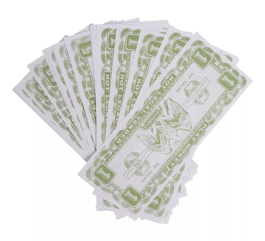 Bolsa con 75 billetes