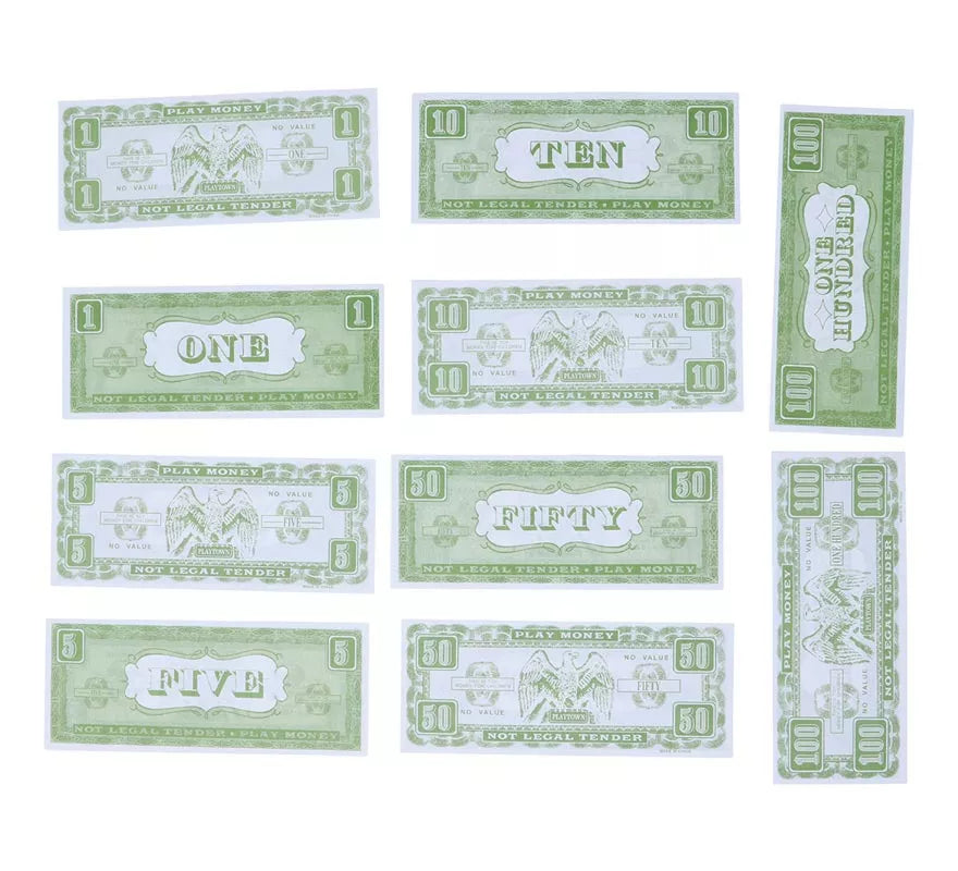 Bolsa con 75 billetes