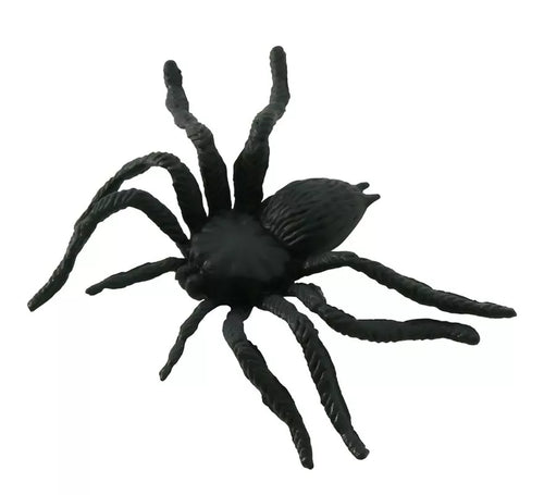 Bolsa con 8 Arañas 6 cm. para decorar en Halloween