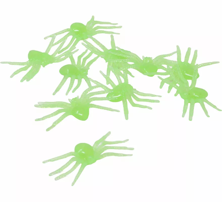 Translation missing: de.Bolsa de 10 Arañas Fluorescentes de 5 cm