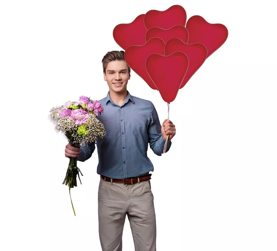 Translation missing: de.Bolsa de 10 Globos Corazón