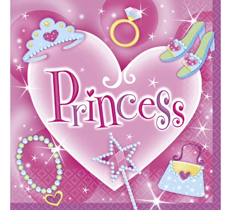 Translation missing: de.Bolsa de 16 Servilletas de las Princess de 33x33 cm