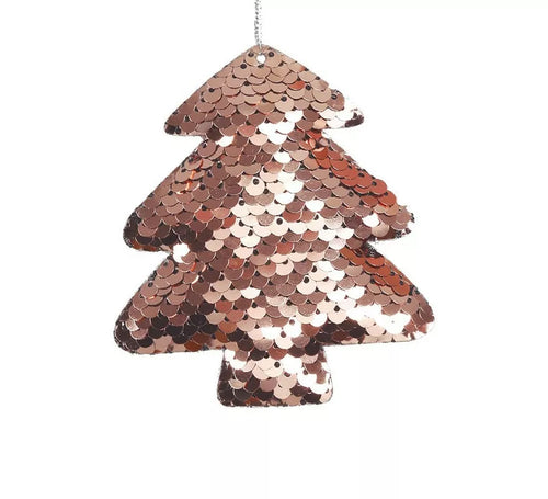 Bolsa de 2 Arboles Lentejuelas Malva 8 cm