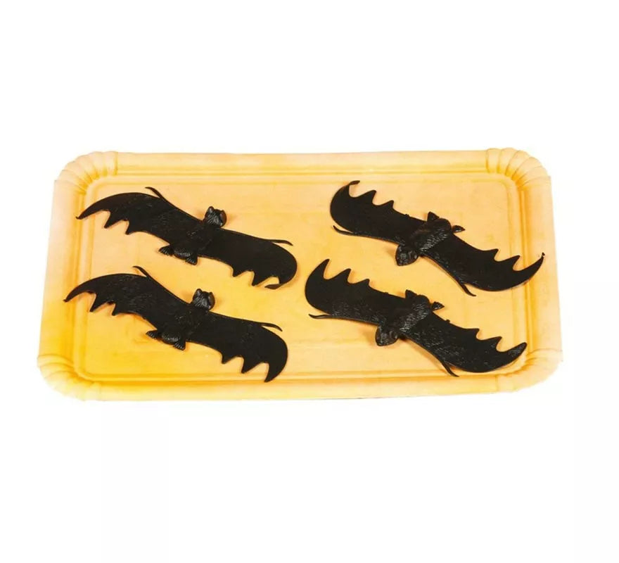 Translation missing: de.Bolsa de 4 Murciélagos de 11cm para Halloween