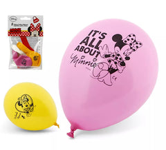 Beutel mit 5 Minnie-Luftballons in verschiedenen Farben von 23 cm