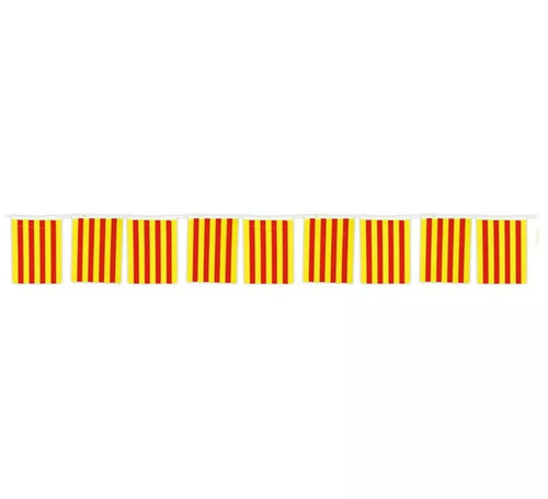 Bolsa de 50 mts. Bandera regional Catalana de Plástico