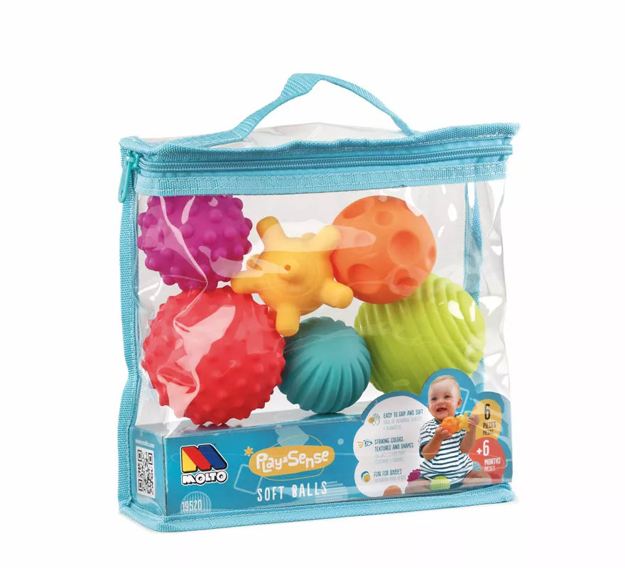 Translation missing: de.Bolsa de 6 Bolas Sensoriales para bebé
