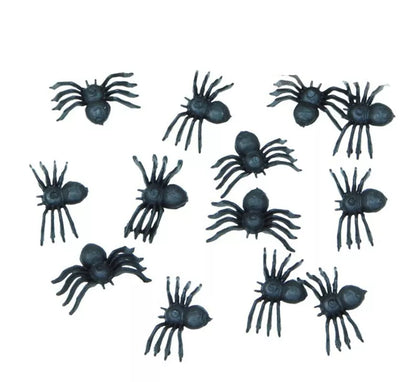 Bolsa de 70 Arañas para Halloween