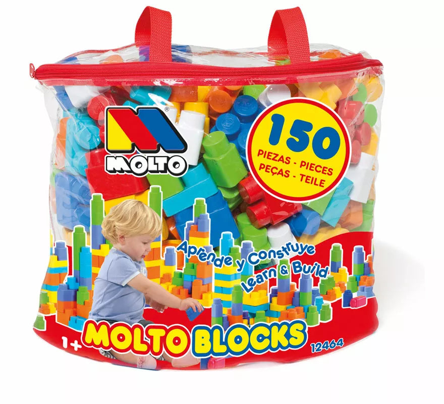 Bolsa de Bloques Moltó Blocks con 150 Piezas