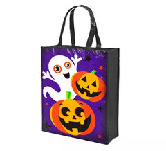 40 x 30 cm große Kürbis- und Boo-Tasche aus Vliesstoff
