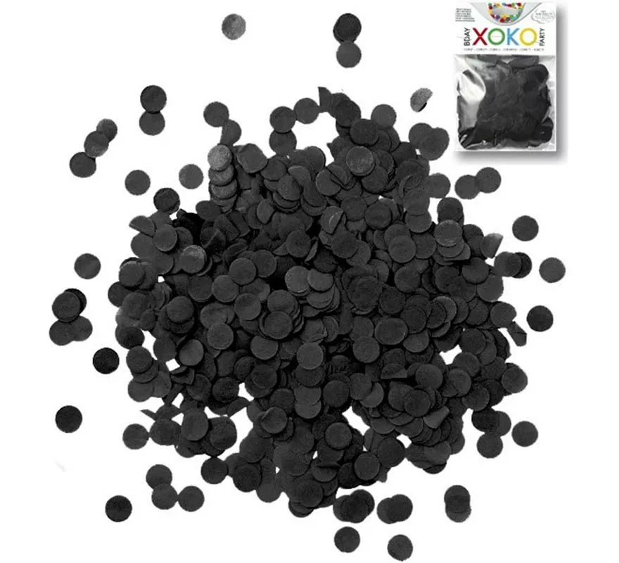 Translation missing: de.Bolsa de Confetti color Negro de 15 gramos