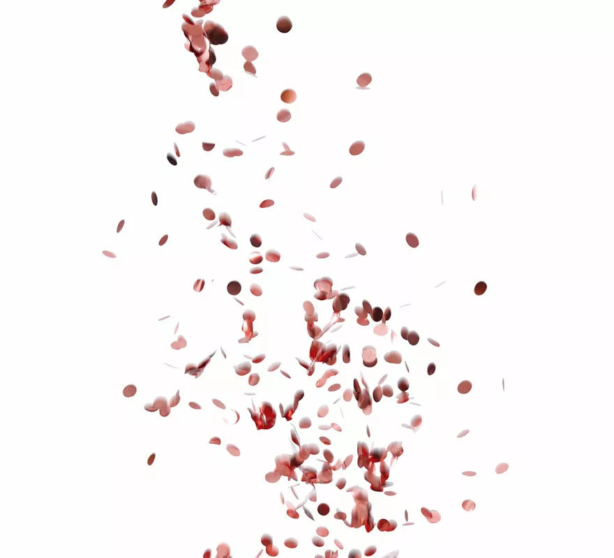 Translation missing: de.Bolsa de Confetti Oro y Rosa 15 gr de 1.5 cm