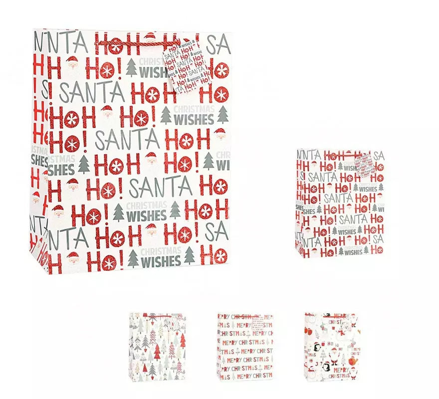 Translation missing: de.Bolsa de Regalo Xmas ho santa de 32X26X12,5