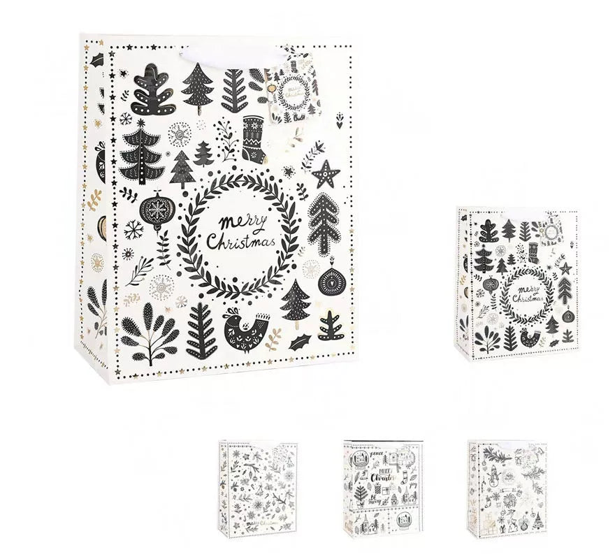 Translation missing: de.Bolsa de Regalo Xmas invierno de 32X26X12,5 cm