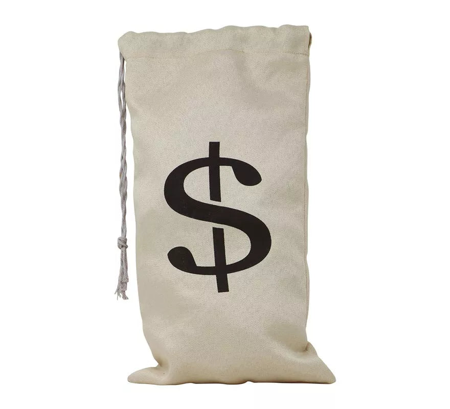 Translation missing: de.Bolsa de tela para el dinero para Vaquero, Ladrón Bancos 42X22 cm